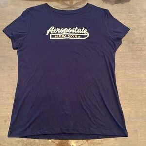Short Sleeve Navy Aeropostale Top